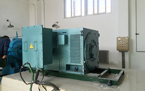石碣镇某水电站工程主水泵使用我公司高压电机